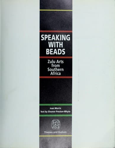 Tapa de Speaking with beads
