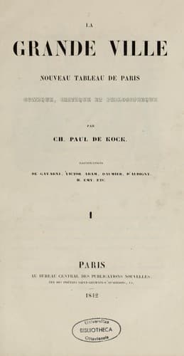 Tapa de La Grande ville