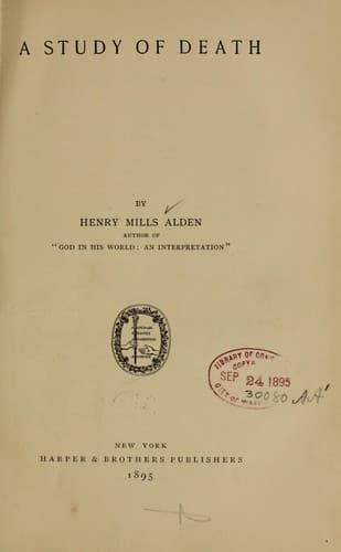 Tapa de A study of death