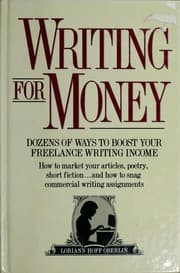 Tapa de Writing for money