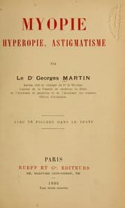 Tapa de Myopie, hyperopie, astigmatisme