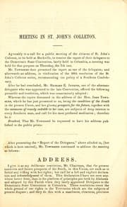 Tapa de The South alone, should govern the South, and African slavery should be controlled by those only, who are friendly to it