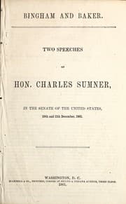 Tapa de Bingham and Baker