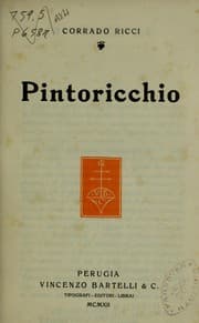 Tapa de Pintoricchio
