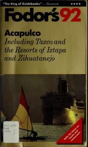 Tapa de Fodor-Acapulco'92
