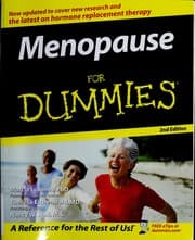 Tapa de Menopause for dummies