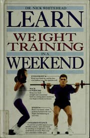 Tapa de Learn weight training in a weekend