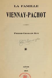 Tapa de La famille Viennay-Pachot