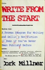 Tapa de Write from the start