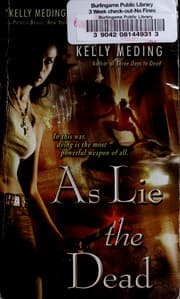 Tapa de As lie the dead