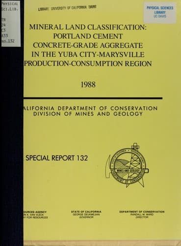 Tapa de Mineral land classification
