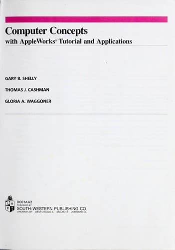 Tapa de Computer concepts