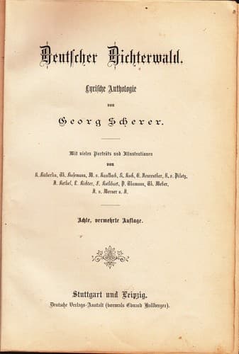 Tapa de Deutscher Dichterwald
