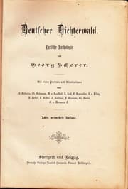 Tapa de Deutscher Dichterwald