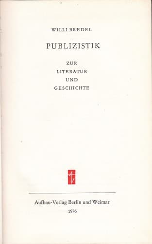 Tapa de Publizistik