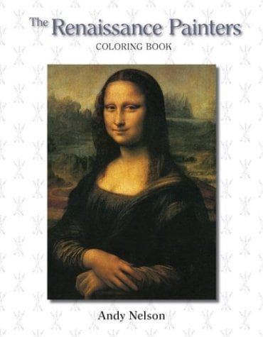 Tapa de The Renaissance Painters Coloring Book