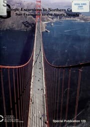 Tapa de Geologic excursions in northern California