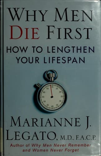 Tapa de Why men die first