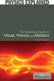 Tapa de The Britannica guide to heat, force, and motion