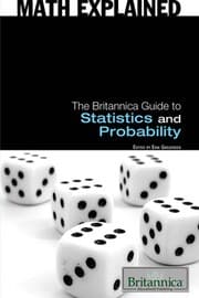 Tapa de The Britannica guide to statistics and probability