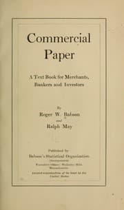 Tapa de Commercial paper