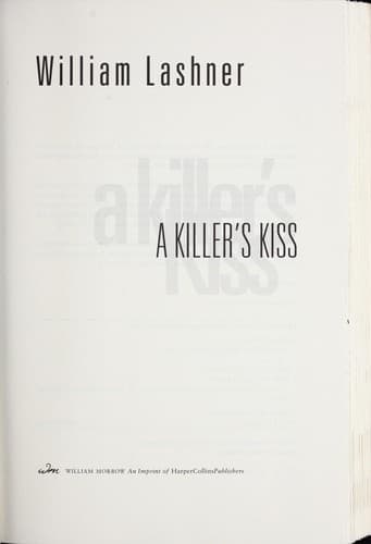 Tapa de A killer's kiss