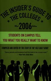 Tapa de The Insider's guide to the colleges, 2006