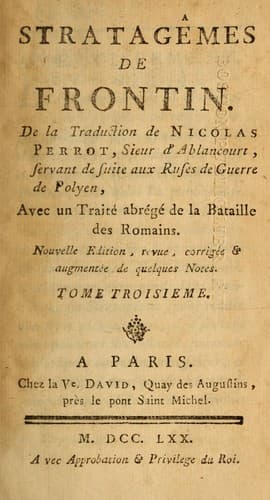 Tapa de Les ruses de guerre de Polyen