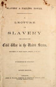 Tapa de Slavery a falling tower
