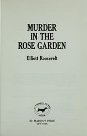 Tapa de Murder in the Rose Garden