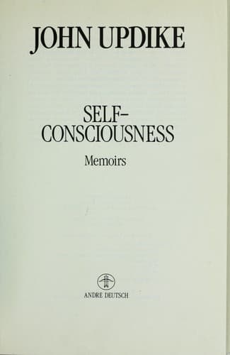 Tapa de Self-consciousness