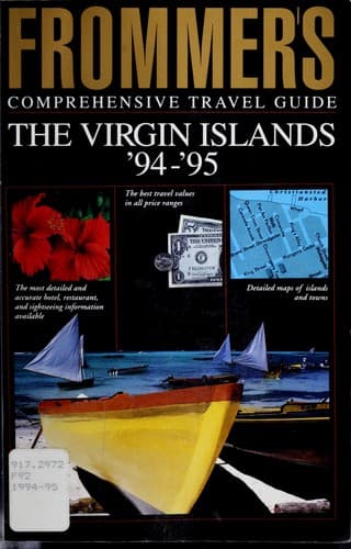 Tapa de Frommer's The Virgin Islands