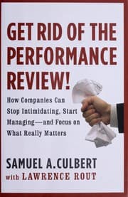 Tapa de Get rid of the performance review