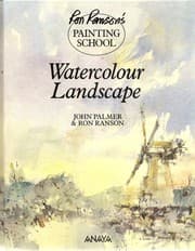Tapa de Watercolour Landscapes (Ron Ranson's Painting School)