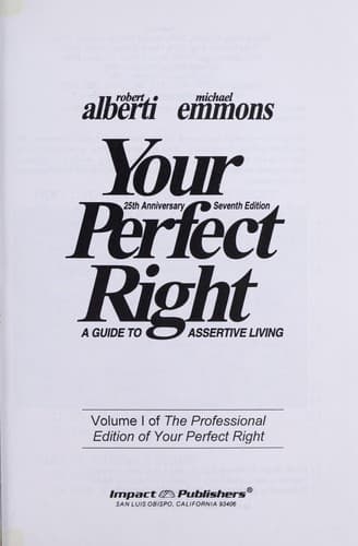 Tapa de Your perfect right