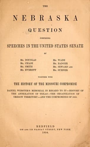 Tapa de The Nebraska question