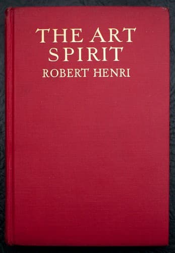 Tapa de The art spirit