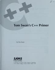 Tapa de Tom Swan's C[plus plus] primer