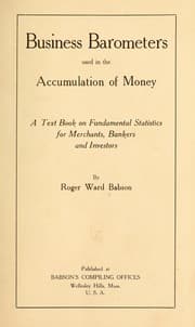 Tapa de Business barometers used in the accumulation of money