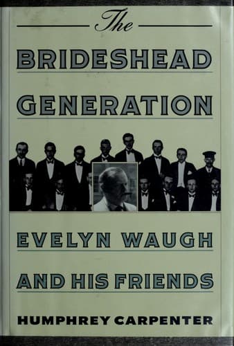 Tapa de The brideshead generation