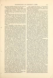 Tapa de Washington in Lincoln's time