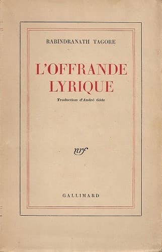 Tapa de L' offrande lyrique