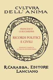 Tapa de Ricordi Politici E Civili