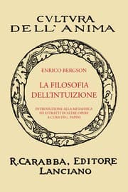 Tapa de La Filosofia Dell'Intuizione