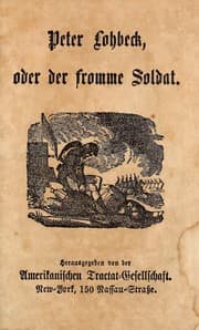 Tapa de Peter Lohbeck, oder der fromme Soldat