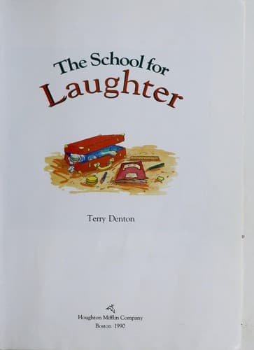 Tapa de The school for laughter