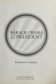 Tapa de Barack Obama our 44th President