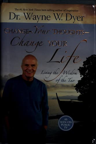 Tapa de Change your thoughts, change your life
