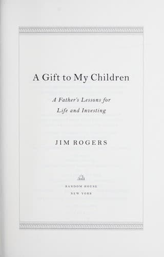 Tapa de A gift to my daughters