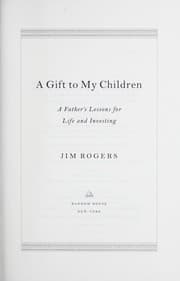 Tapa de A gift to my daughters